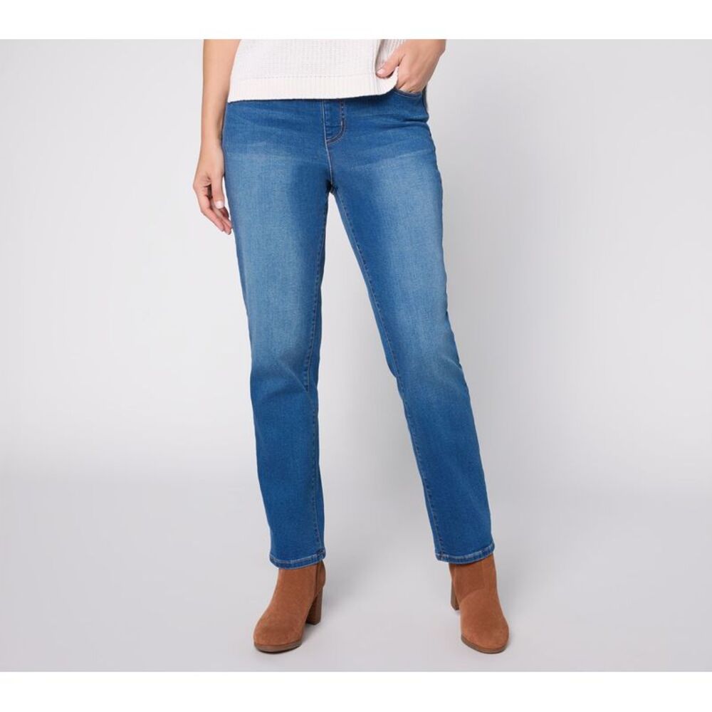 Ree by The Pioneer Woman Women's Pants Sz 0 Tall Pier Jeans Blue A705939